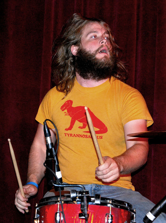 Ben Blackwell drumming